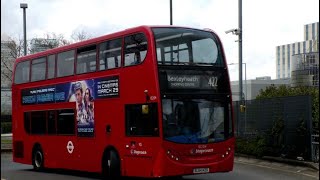 422 Bus￼ Route North Greenwich station to Bexleyheath shopping Centre [upl. by Lan]