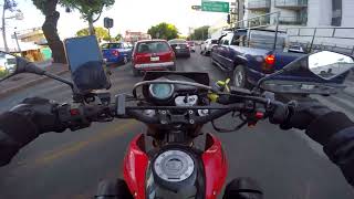 CDMXMoto Xeverus 250GoPro Hero 4 black [upl. by Afital133]