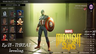 Marvels Midnight Suns lets play Ep 21  THREAT levelling [upl. by Sivrahc]