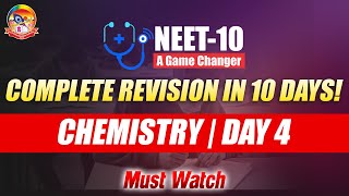 Complete NEET Revision in 10 days  Chemistry  NEET 2024  Day 4  LIVE SriChaitanyaEdu [upl. by Bartlett]