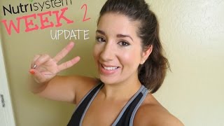 Nutrisystem UPDATE Week 2  Meal Inspirations Transition Week  Video Weigh In [upl. by Livingston365]