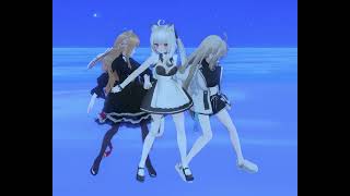 VRChat MMD虎視眈々호시탐탐 [upl. by Kerstin936]