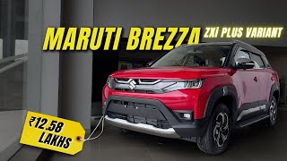 Maruti Suzuki Brezza ZXi Plus 2024 Review Features On Road Price [upl. by Niltac880]