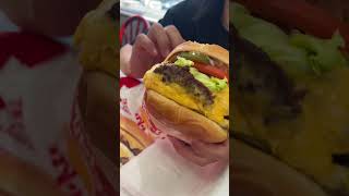 Is This The BEST Fast Food Burger in America Canadian Tries InNOut for the First Time [upl. by Dranek]