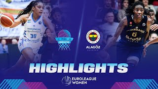 Atomeromu KSC SzekszardFenerbahce Alagoz Holding  Gameday 2 Highlights EuroLeague Women 202223 [upl. by Atirabrab]