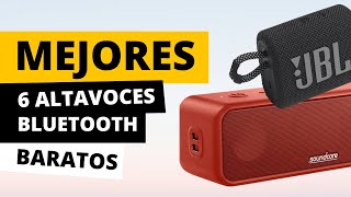 🔥 Los MEJORES 6 ALTAVOCES BLUETOOTH BARATOS de 2023 [upl. by Trilbi]