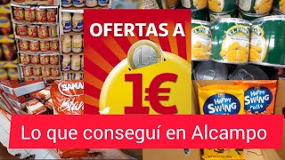 Todo a 1 euro alcampo Volvió septiembre 2023 Supermercado de España [upl. by Nueovas]