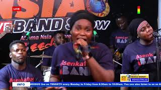 AHOMA NSIA LIVE BAND SHOW WITH ASENKAFUO BAND  01072024 [upl. by Netsrijk]