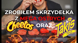 Skrzydełka z mega ostrych CHEETOS I TAKIS [upl. by Tereve]