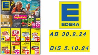 EDEKA Nord Prospekt Angebote und Rabatte Gültig von 30924 bis 51024​⁠Werbungde [upl. by Einnhoj]