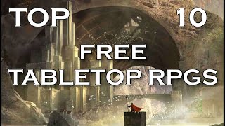 Top 10 FREE Tabletop RPGs Beginners [upl. by Berrie]