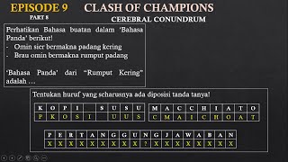 Clash of Champion by Ruang Guru Eps 9 Part 8  Cerebral Conundrum [upl. by Yelats]