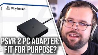 Sonys PSVR 2 Adaptor For PC It Works But Key Features Are Missing [upl. by Yerdua]