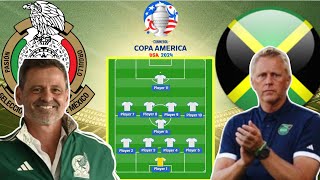 Mexico vs Jamaica  Jamaica Potential Starting 1X  COPA AMERICA 2024  Jamaica Reggea Boyz [upl. by Marcel538]