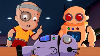 Mighty Raju  Super Robot Cheeky  Robot Cartoon For Kids  YouTube Kids Videos [upl. by Lodnar]