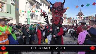 Städtlifasnacht Willisau 2024  LuegemolTV [upl. by Herra]