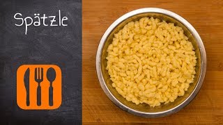 Spätzle selber machen  Basics 4 [upl. by Rolph160]