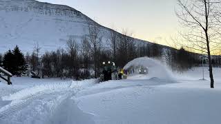 Snjóblástur  Blowing snow [upl. by Catarina]