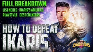 How To Defeat  CAVALIER  IKARIS  FULL BREAKDOWN  BEST COUNTER  Marvel Contest Of Champions [upl. by Htehpaj]