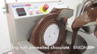 Bakon USA Chocolate Tempering Machine  Choco TT [upl. by Naimerej256]