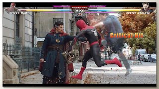 SpiderMan vs Doctor Strange with Healthbars [upl. by Nehepts]