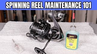 Basic Spinning Reel Maintenance Tutorial For Beginners [upl. by Noizneb677]