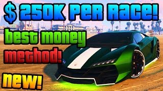 Next Gen GTA Online Best LEGIT Money Method  250000 Each Race GTA 5 Easy Money Guide [upl. by Dnilasor]