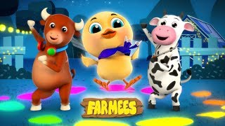 Kaboochi  Dance Songs For Children  Cartoons For Babies  Farmees [upl. by Ssegrub]