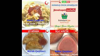 Nefis El Yapımı Mantı ve Börekler  AYZA GIDA [upl. by Ikkaj]
