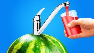 12 SIMPLE WATERMELON HACKS [upl. by Dusa]