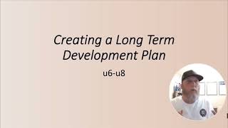 Creating a Development Plan [upl. by Kifar]