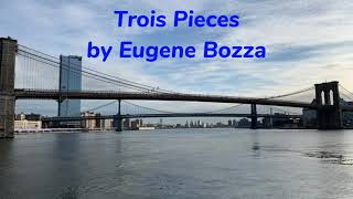 Trois Pieces by Eugene Bozza  oboe flute clarinet bassoon [upl. by Aleksandr339]