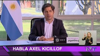 Axel Kicillof sobre la cuarentena estricta quotMiles de vidas no es una derrota es un éxitoquot [upl. by Nahtaj]