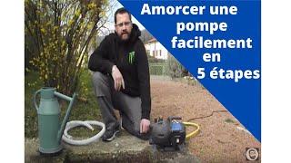 Comment amorcer une pompe à eau facilement en 5 étapes [upl. by Brittain]