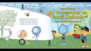 As Travessuras do Emoji Malvado Infantil e educativo [upl. by Retsub]