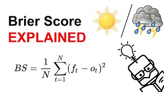 The Brier Score Explained  Model Calibration [upl. by Blount901]