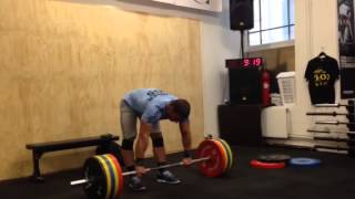 Dmitry Klokov  cluster  push press  jerk with pause  185 kg [upl. by Valaree]