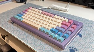 Monsgeek M1  FAE Gateron Milky Yellow [upl. by Mercer407]