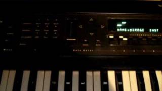 Ensoniq EPS 16 Plus vs The Mirage  Digital to Analog Converter Comparisons [upl. by Ecnerrat]