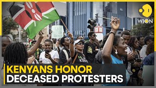 Kenyans stage concert for protest victims  Latest English News  WION [upl. by Maisey]