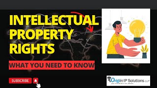 Intellectual Property Rights I Origiin IP Solutions LLP  Types of IPR [upl. by Tutt27]