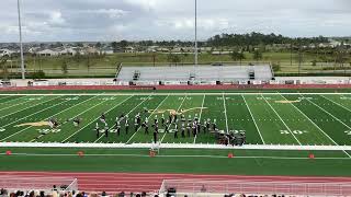 Dunnellon High School Marching Tigers and Drill Team  MPA 11224 [upl. by Aibun341]