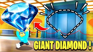 I Got The GIANT DIAMOND And Became INSANELY RICH In Devious Lick Simulator Roblox [upl. by Neeroc]