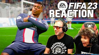 LA MIA PRIMA PARTITA A FIFA 23 REACTION [upl. by Angelita]