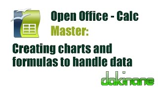 Open Office Calc  Charts and Formulas [upl. by Ander]