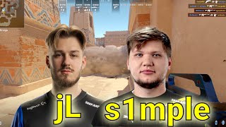 CS2 s1mple amp jL Faceit DEMO Anubis POV  Sep 10 2024  cs2 csgo [upl. by Claus]