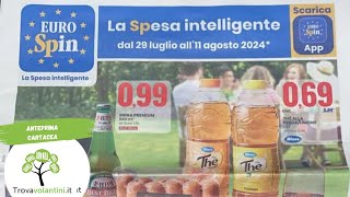 VOLANTINO EUROSPIN dal 29 luglio a 11 agosto 2024 anteprima [upl. by Ocir]