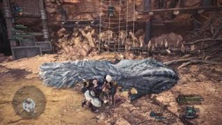 Mounting With a Bow amp Arrow  Monster Hunter World [upl. by Onder350]