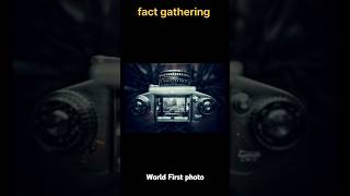 world first photograph 📷 facts shorts [upl. by Ahsinar57]