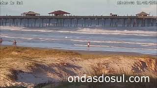 Câmera ao vivo Pier de Cidreira  Salinas Rio Grande do Sul [upl. by Katinka]